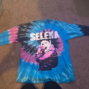 Tie dye Selena long sleeve shirt